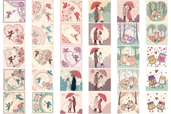 100 Valentine’s Day Illustration Bundle: A Strategic Resource for Creative and Business Success