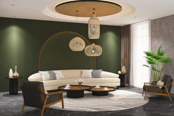 3d Render of Living Tropical: A Strategic Tool for Modern Design and Communication