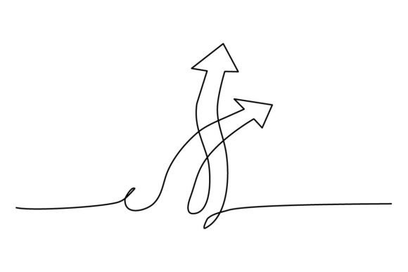 Arrow Continuous Line in Workflow Design