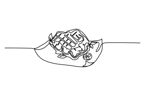 Beef Barbeque One Continuous Line: A Versatile Design for Every Need