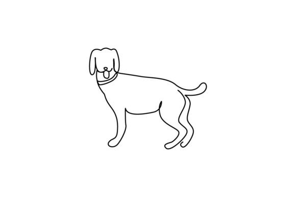 Dog Continuous Line Art: Simple, Stylish, and Strategic