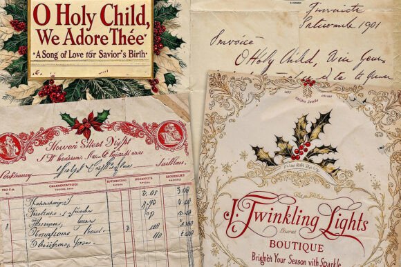 Exploring Christmas Vintage Styled Advertisements