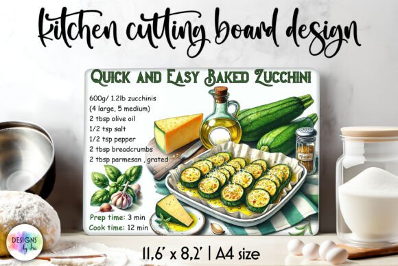 Food Recipe Kitchen Cutting Board Design: A Creative Tool for Culinary Enthusiasts