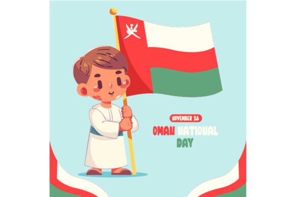 Hand Drawn Oman National Day: A Vibrant Celebration of Culture and Heritage