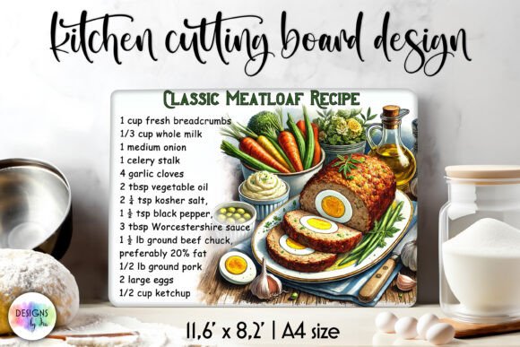 Kitchen Cutting Board Design Food Recipe