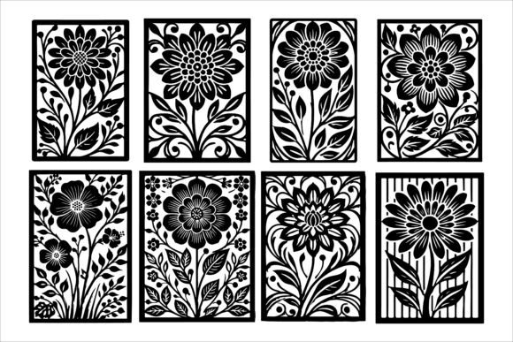 Laser Cut Pattern Stock Vectors: A Versatile Resource for Creative and Functional Design