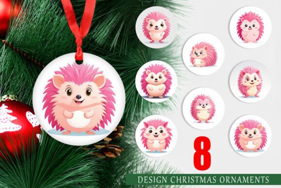 Ornament Pink Hedgehog Valentine: A Creative Addition to Your Holiday Workflow