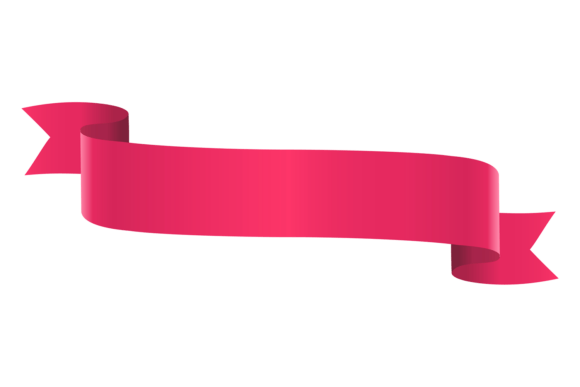 Red Ribbon Banner Scroll Template. Decor: A Versatile and Expressive Design Option
